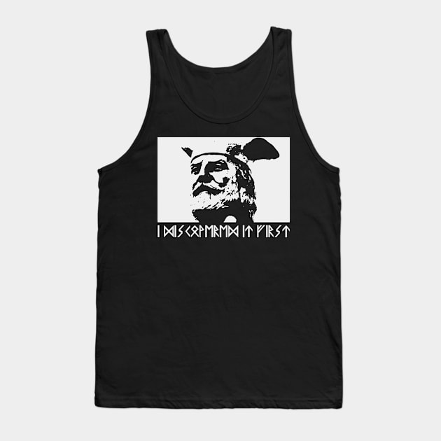 I Discovered it First Tank Top by nickbeta